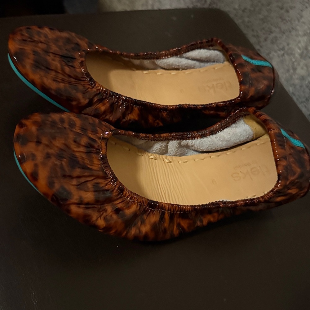 TORTOISESHELL Tieks size 9 - Picture 3 of 6